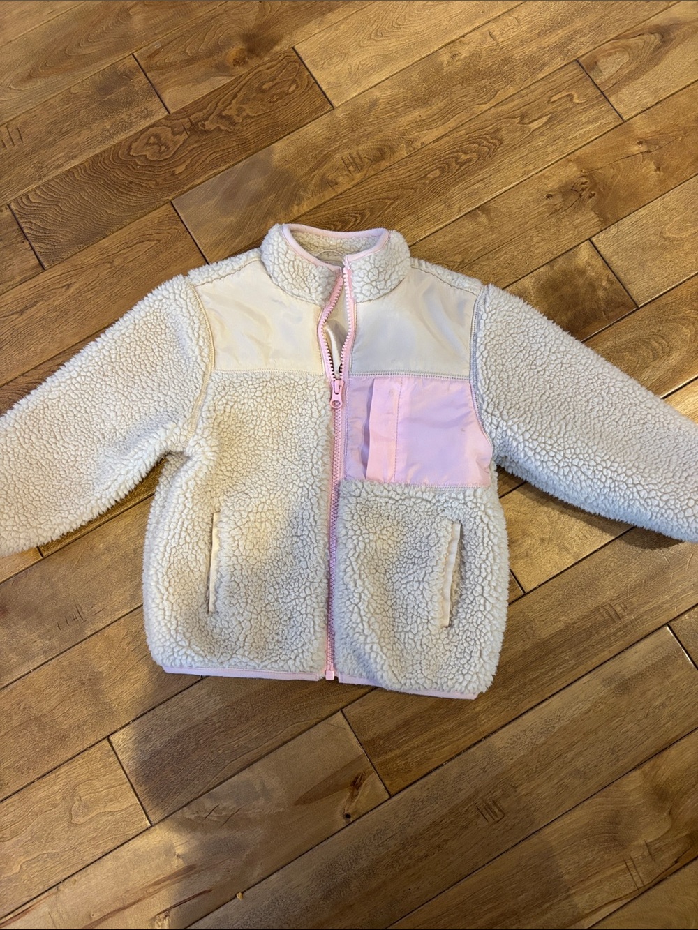 Hanna Andersson fuzzy jacket size 3T